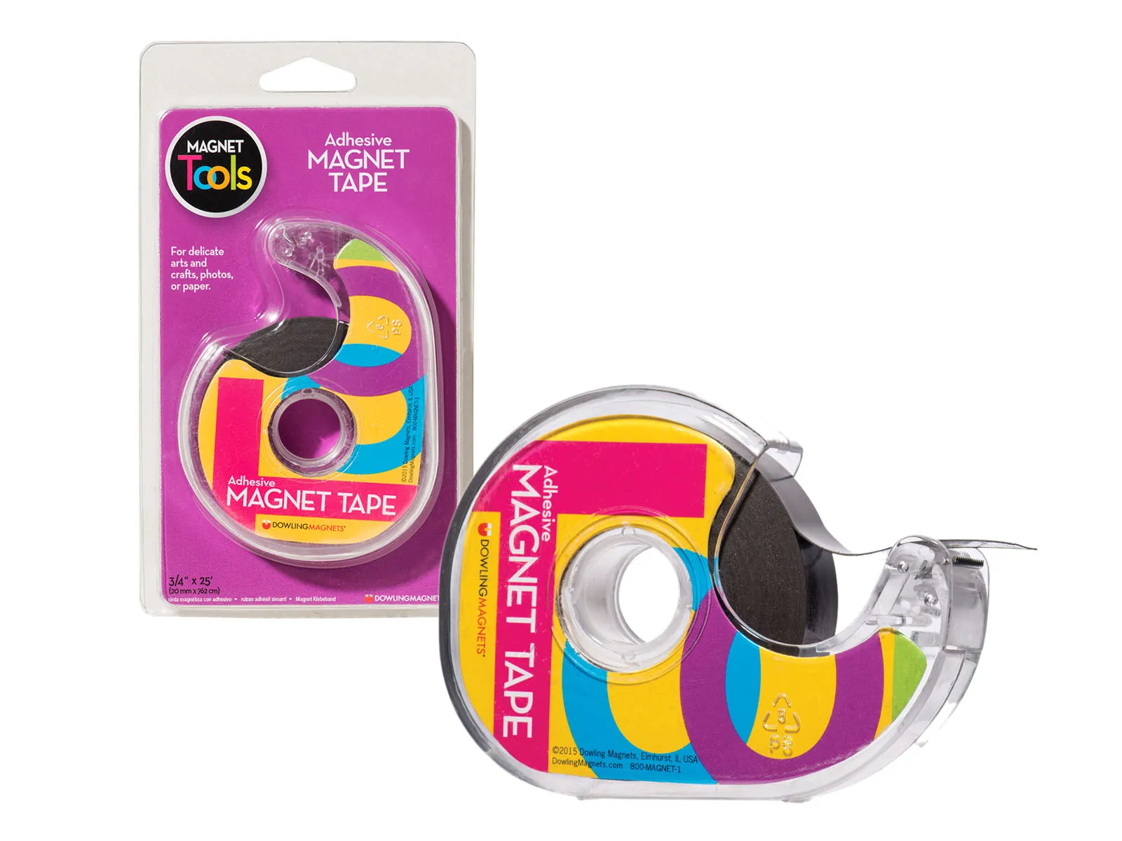 Magnet Tools magnet tape packaging and dispenser